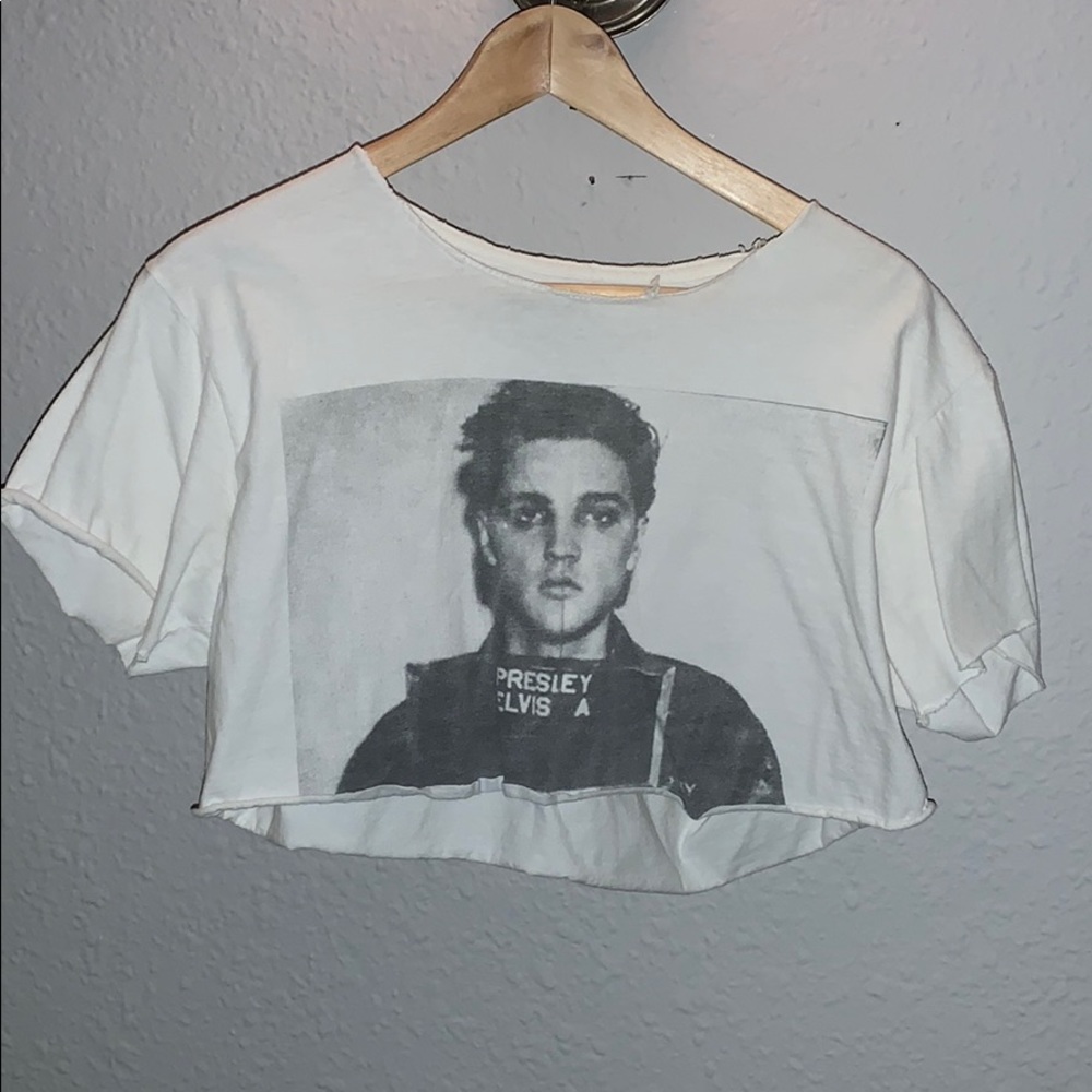 Vintage Elvis crop